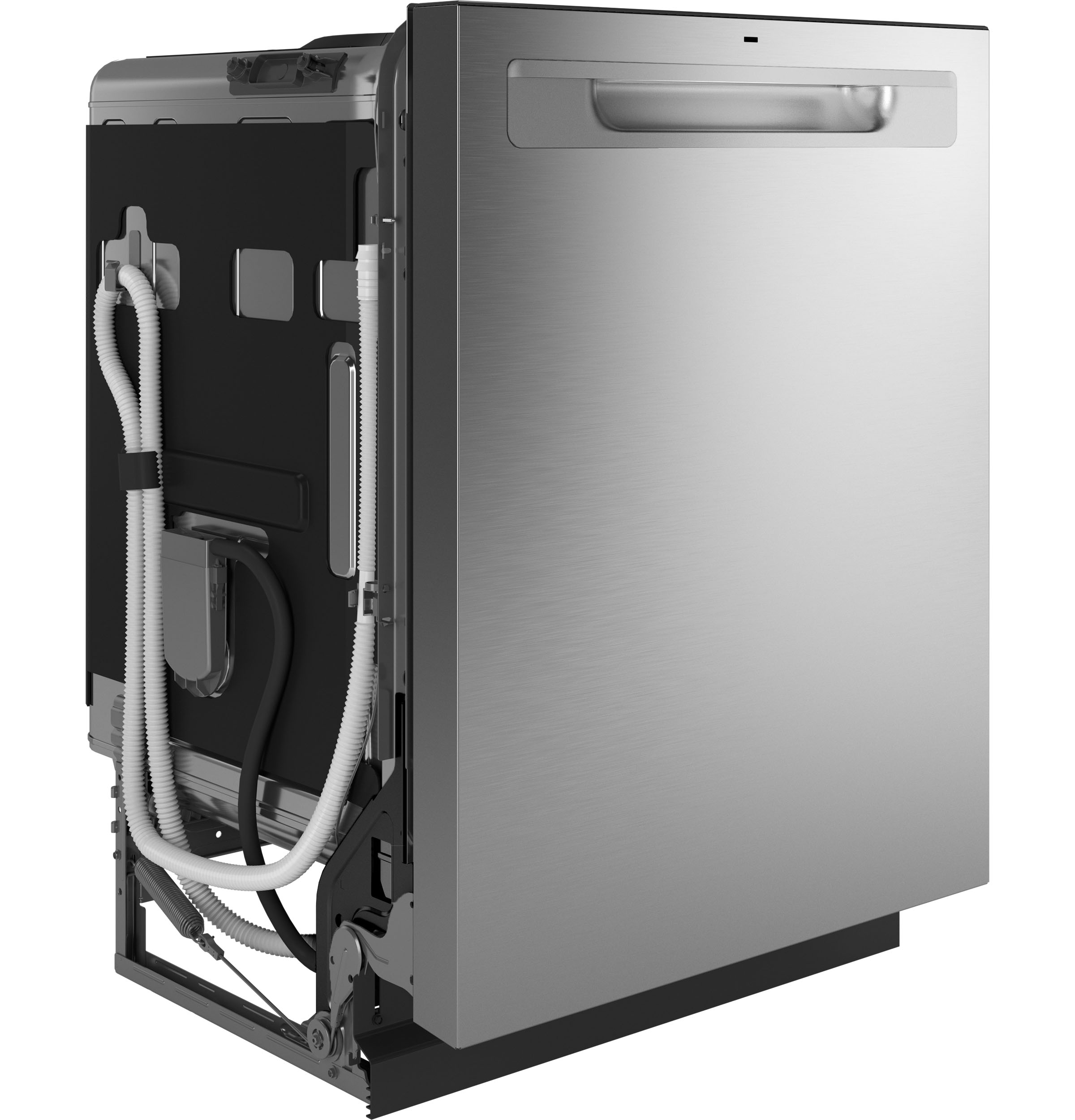 Fingerprint Resistant Top Control with Stainless Steel Interior Dishwasher with Sanitize Cycle view 4
