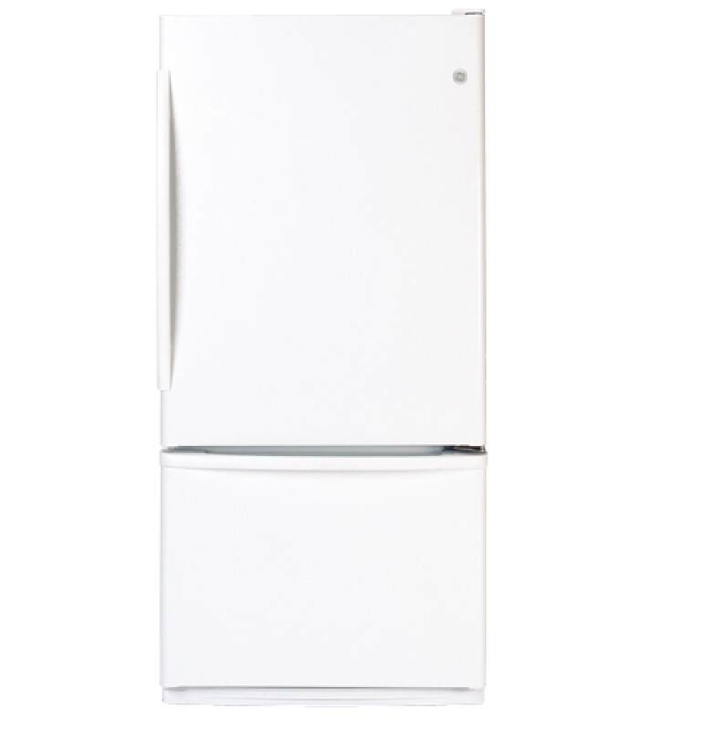 18.1 Cu. Ft. Bottom-Freezer Drawer Refrigerator GDS18LBRWW, product image 2 of 4