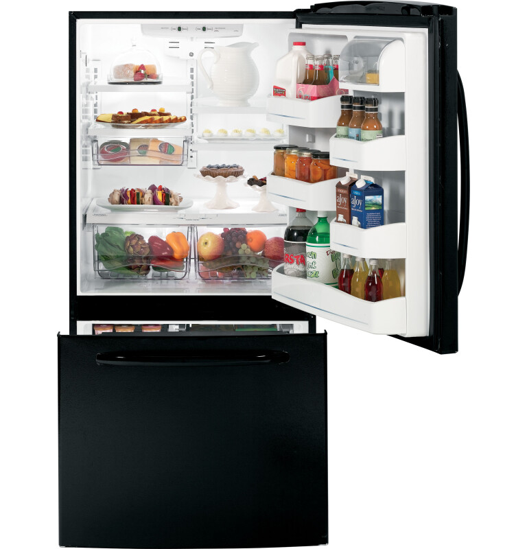22.7 Cu. Ft. Bottom-Freezer Drawer Refrigerator GDSC3KCYBB