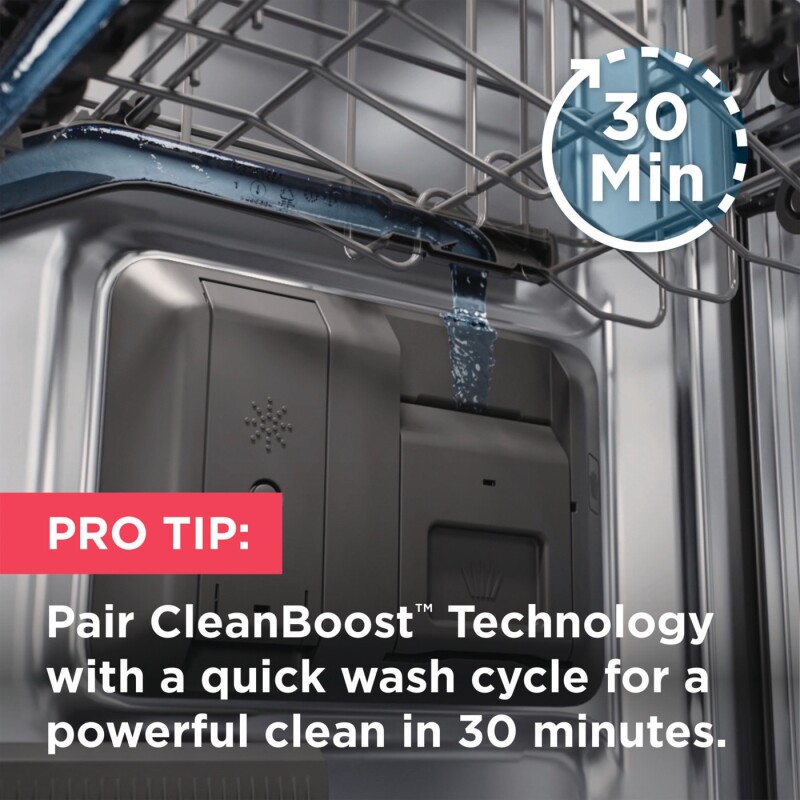 24" Stainless Steel Tub Dishwasher with CleanBoost™ view 5
