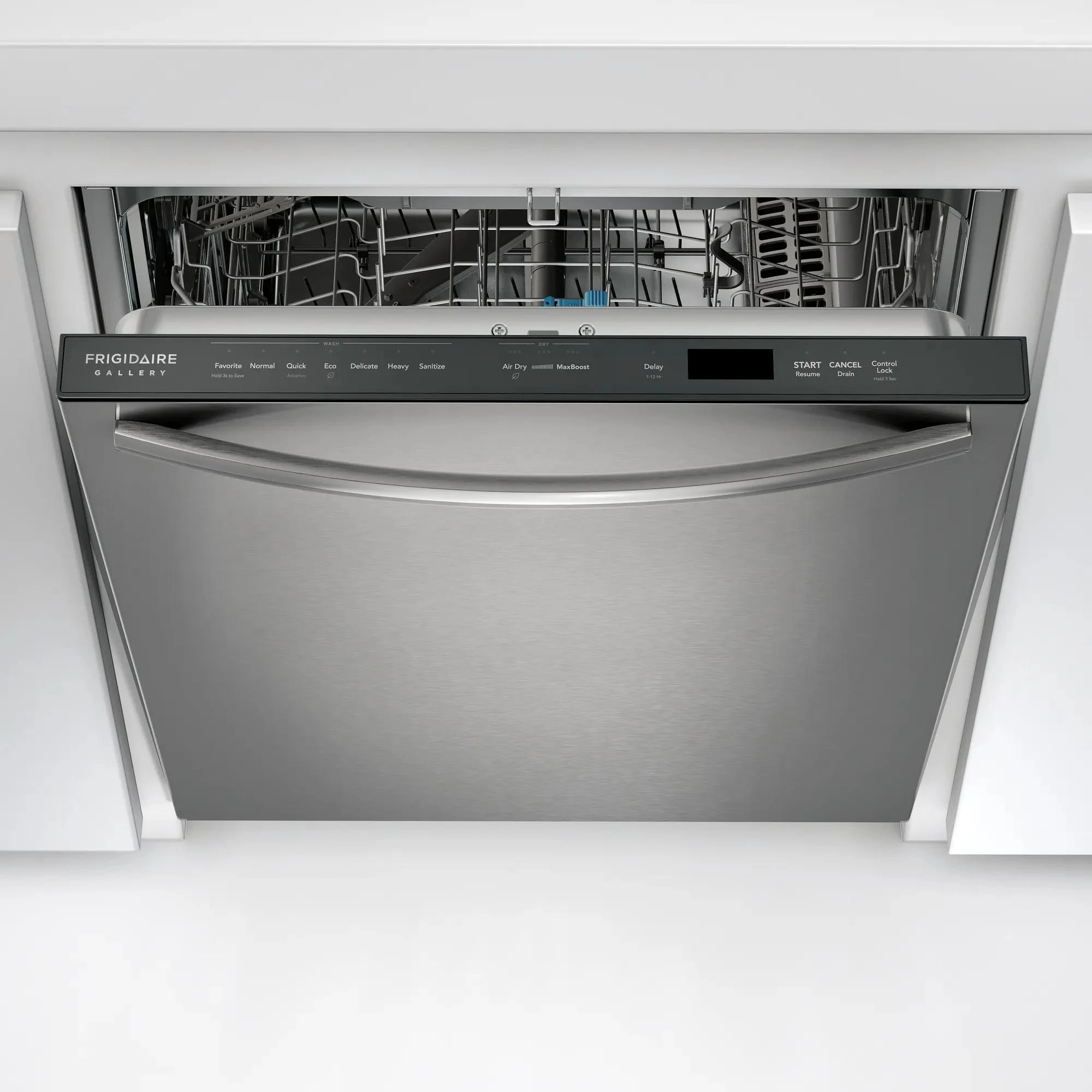 24" Stainless Steel Tub Dishwasher with CleanBoost™ and Adaptive Quick Wash GDSH4735AF
