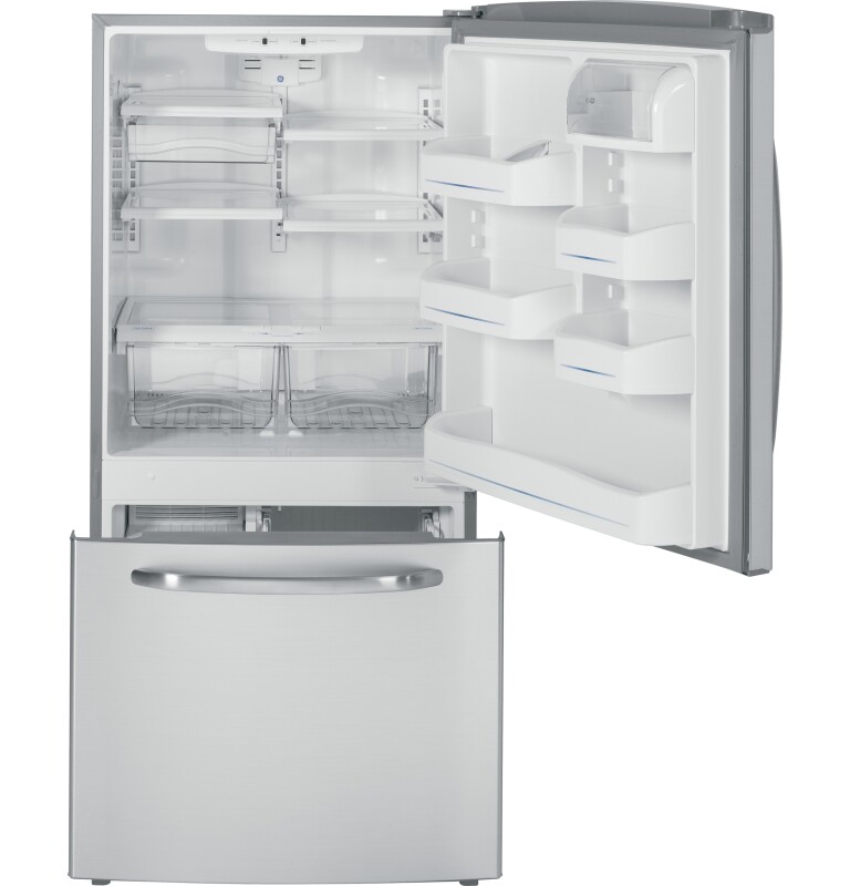 22.7 Cu. Ft. Bottom-Freezer Drawer Refrigerator GDSL3KCYRLS, product image 7 of 9