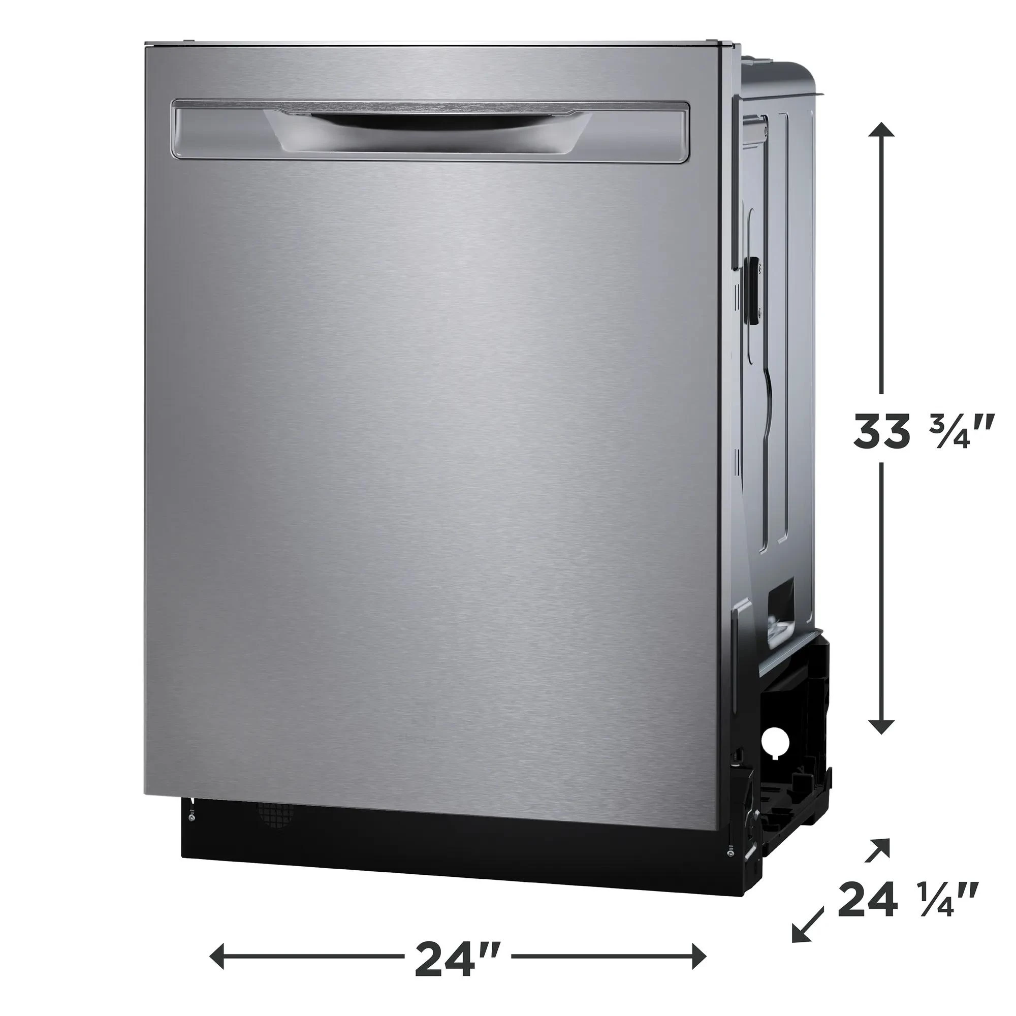 24" Stainless Steel Tub Dishwasher with CleanBoost™ and Adaptive Quick Wash GDSP4735AF