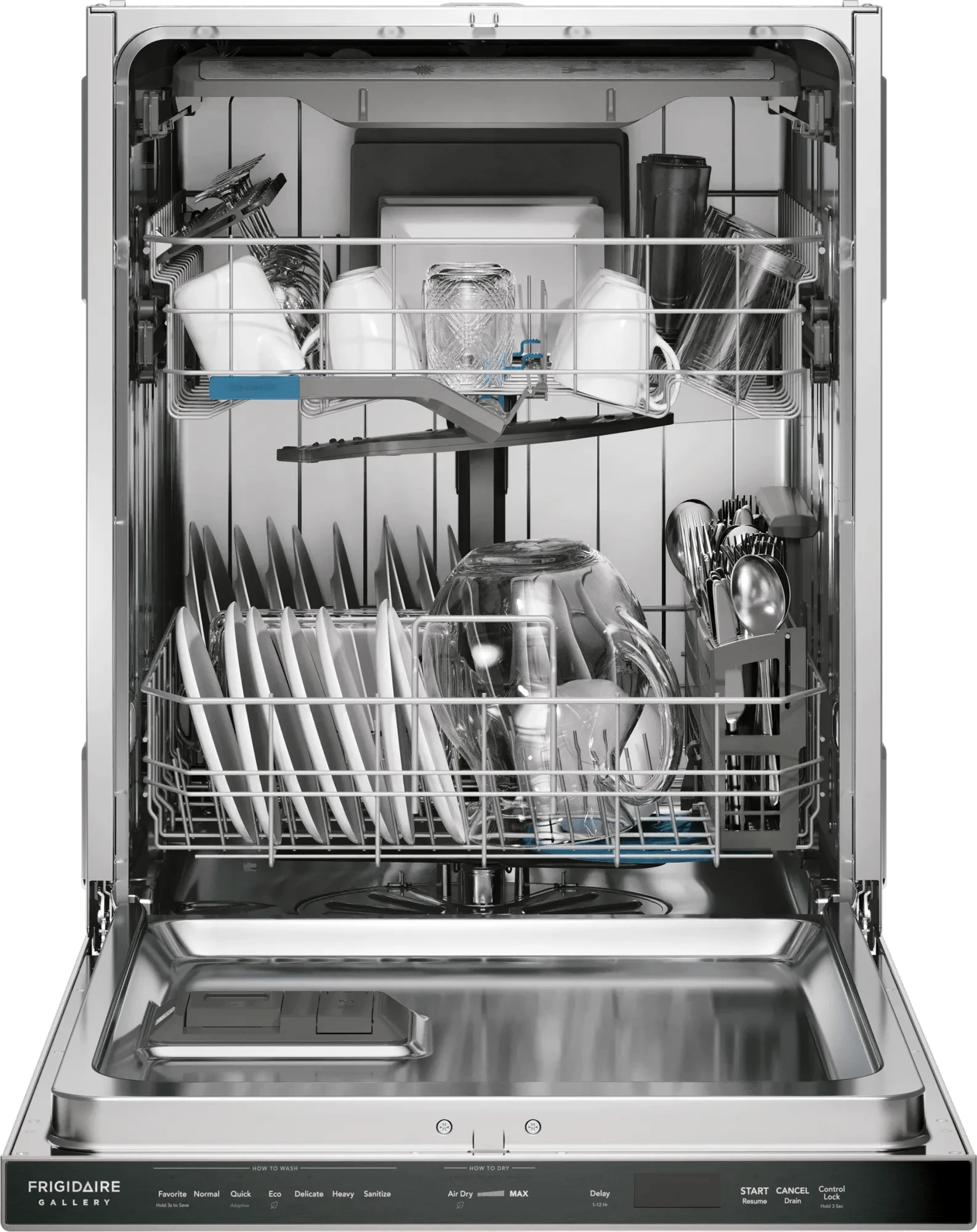 24" Stainless Steel Tub Dishwasher with CleanBoost™ and Adaptive Quick Wash GDSP4735AF