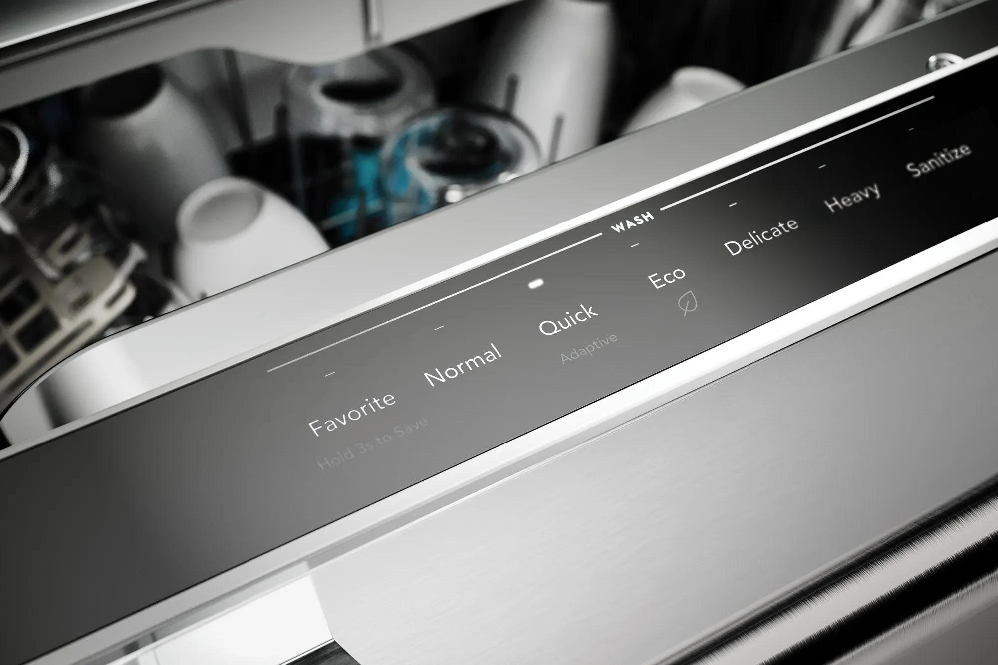 24" Stainless Steel Tub Dishwasher with CleanBoost™ and Adaptive Quick Wash GDSP4735AF