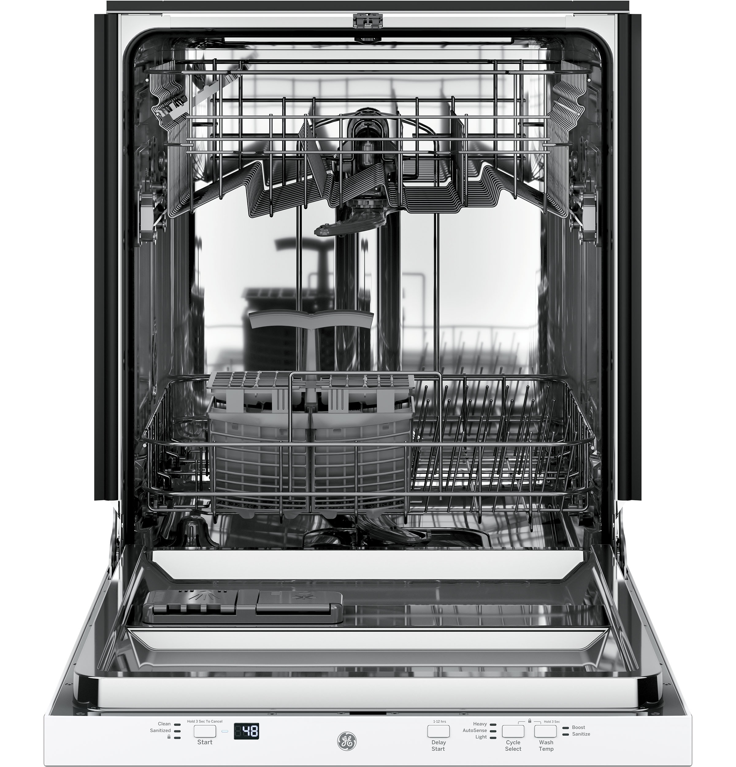 ADA Compliant Stainless Steel Interior Dishwasher with Sanitize Cycle view 4