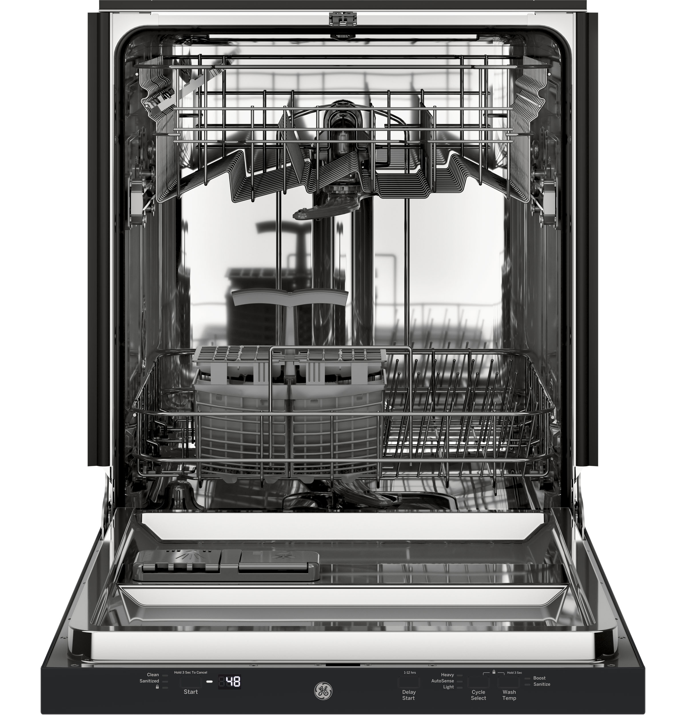 ADA Compliant Stainless Steel Interior Dishwasher with Sanitize Cycle view 3