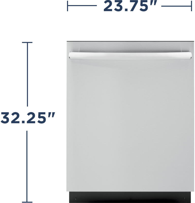 ADA Compliant Stainless Steel Interior Dishwasher with Sanitize Cycle view 7