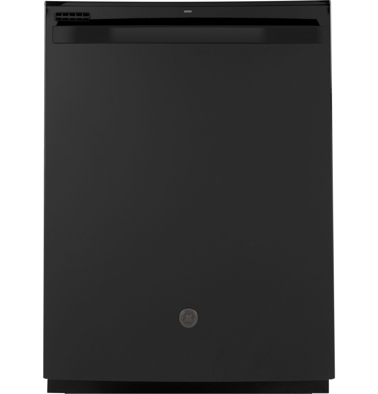 GE Top Control with Plastic Interior Dishwasher with Sanitize Cycle & Dry Boost Black GDT530PGPBB Picture 1