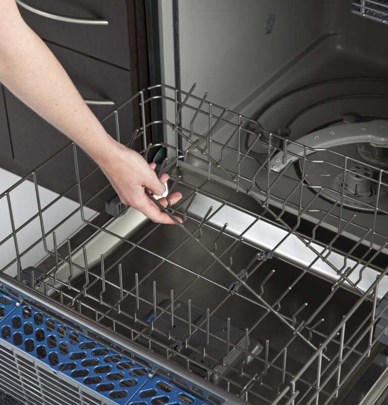 Hybrid Stainless Steel Interior Dishwasher with Hidden Controls GDT550HGDWW