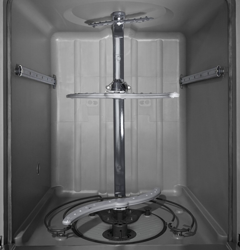 Hybrid Stainless Steel Interior Dishwasher with Hidden Controls GDT550HGDWW