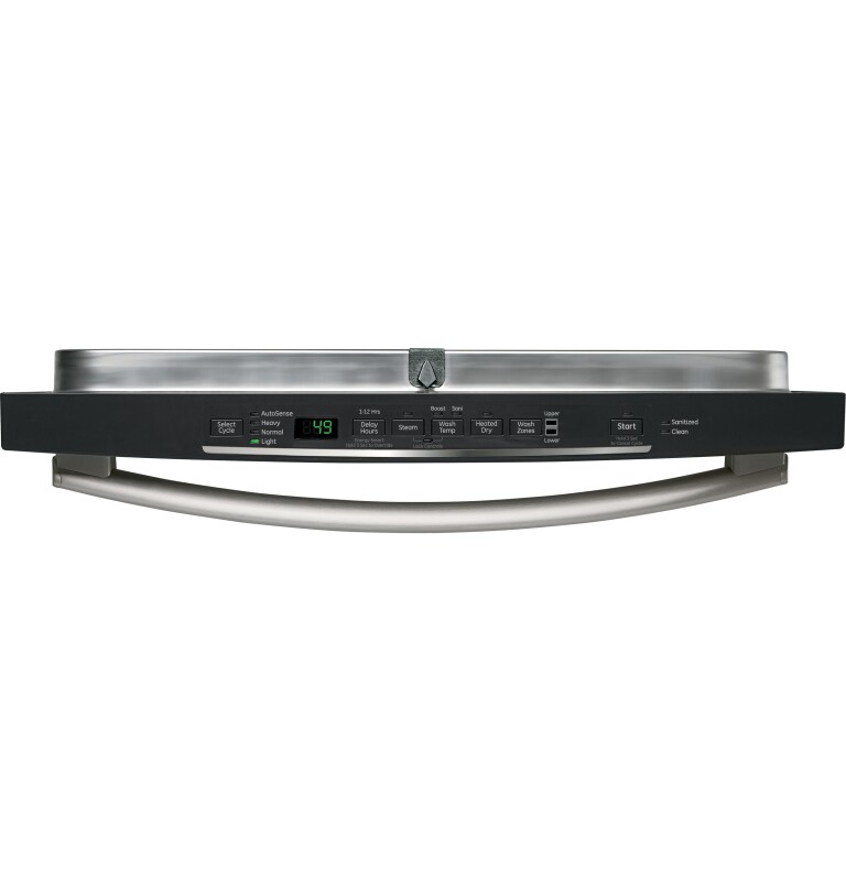 Hybrid Stainless Steel Interior Dishwasher with Hidden Controls GDT550HSDSS