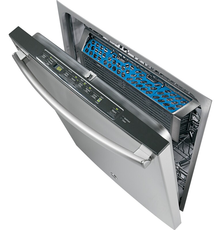 Hybrid Stainless Steel Interior Dishwasher with Hidden Controls GDT550HSDSS