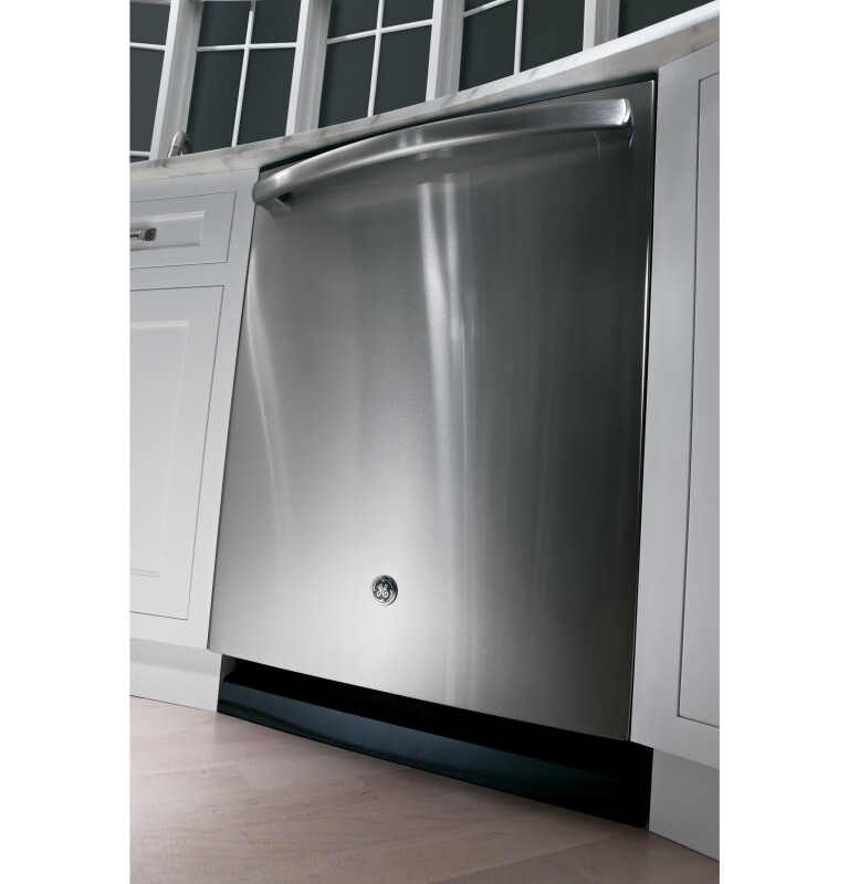 Hybrid Stainless Steel Interior Dishwasher with Hidden Controls GDT550HSDSS