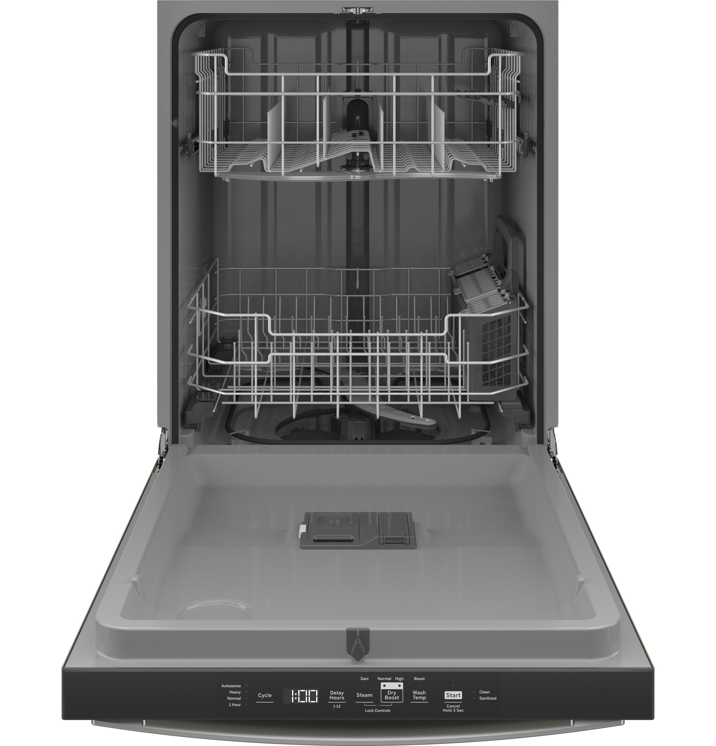 Top Control with Plastic Interior Dishwasher with Sanitize Cycle & Dry Boost view 16