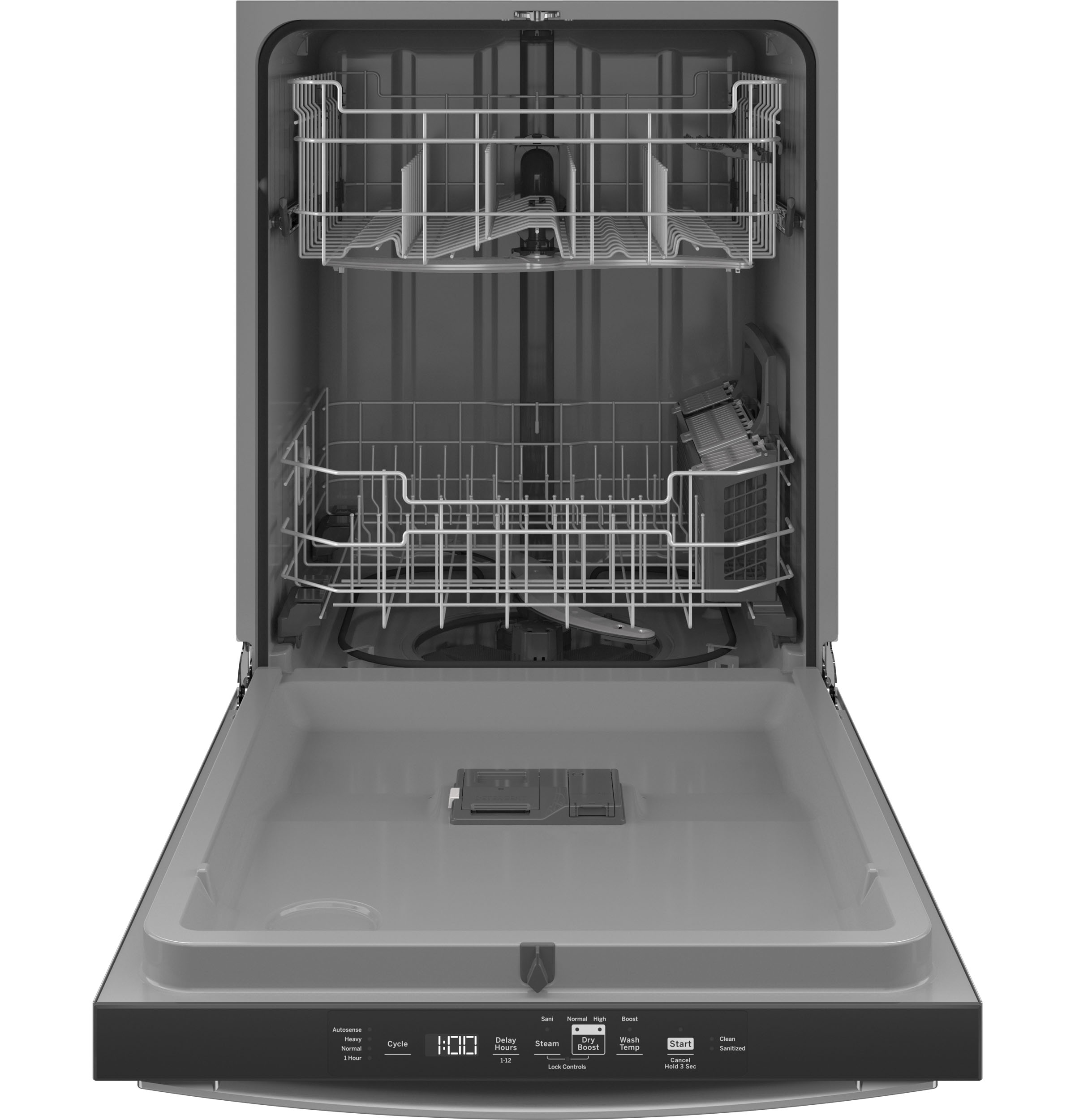 Top Control with Plastic Interior Dishwasher with Sanitize Cycle & Dry Boost view 16