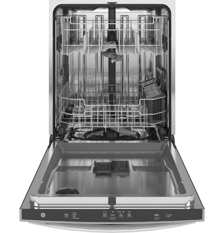 Top Control with Stainless Steel Interior Dishwasher with Sanitize Cycle & Dry Boost with Fan Assist GDT565SSNSS