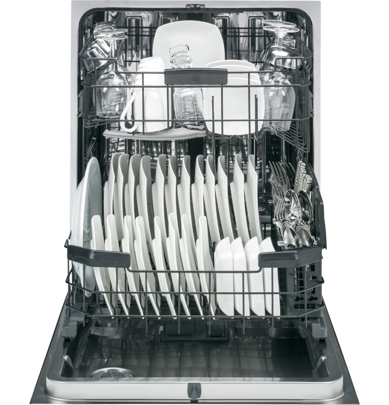 Stainless Steel Interior Dishwasher with Hidden Controls GDT580SGFWW