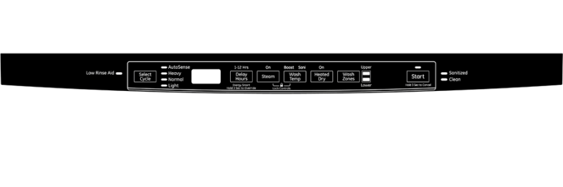Stainless Steel Interior Dishwasher with Hidden Controls GDT580SGFWW