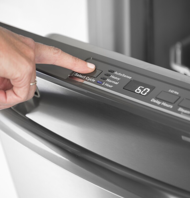 Top Control with Plastic Interior Dishwasher with Sanitize Cycle & Dry Boost GDT605PFMDS