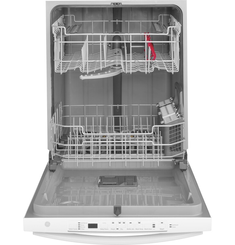 Top Control with Plastic Interior Dishwasher with Sanitize Cycle & Dry Boost GDT605PGMWW