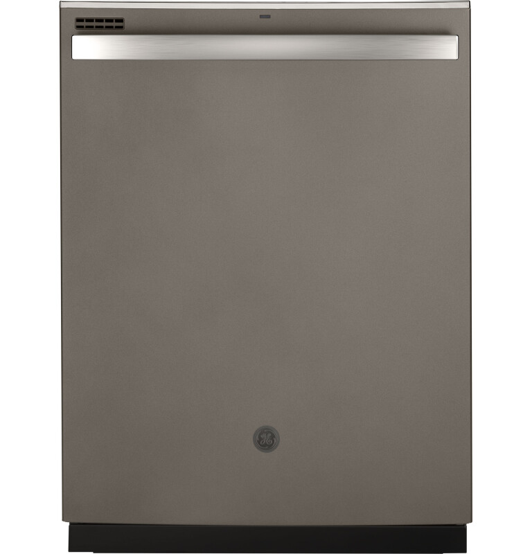 GE Top Control with Plastic Interior Dishwasher with Sanitize Cycle & Dry Boost Silver GDT605PMMES Picture 1