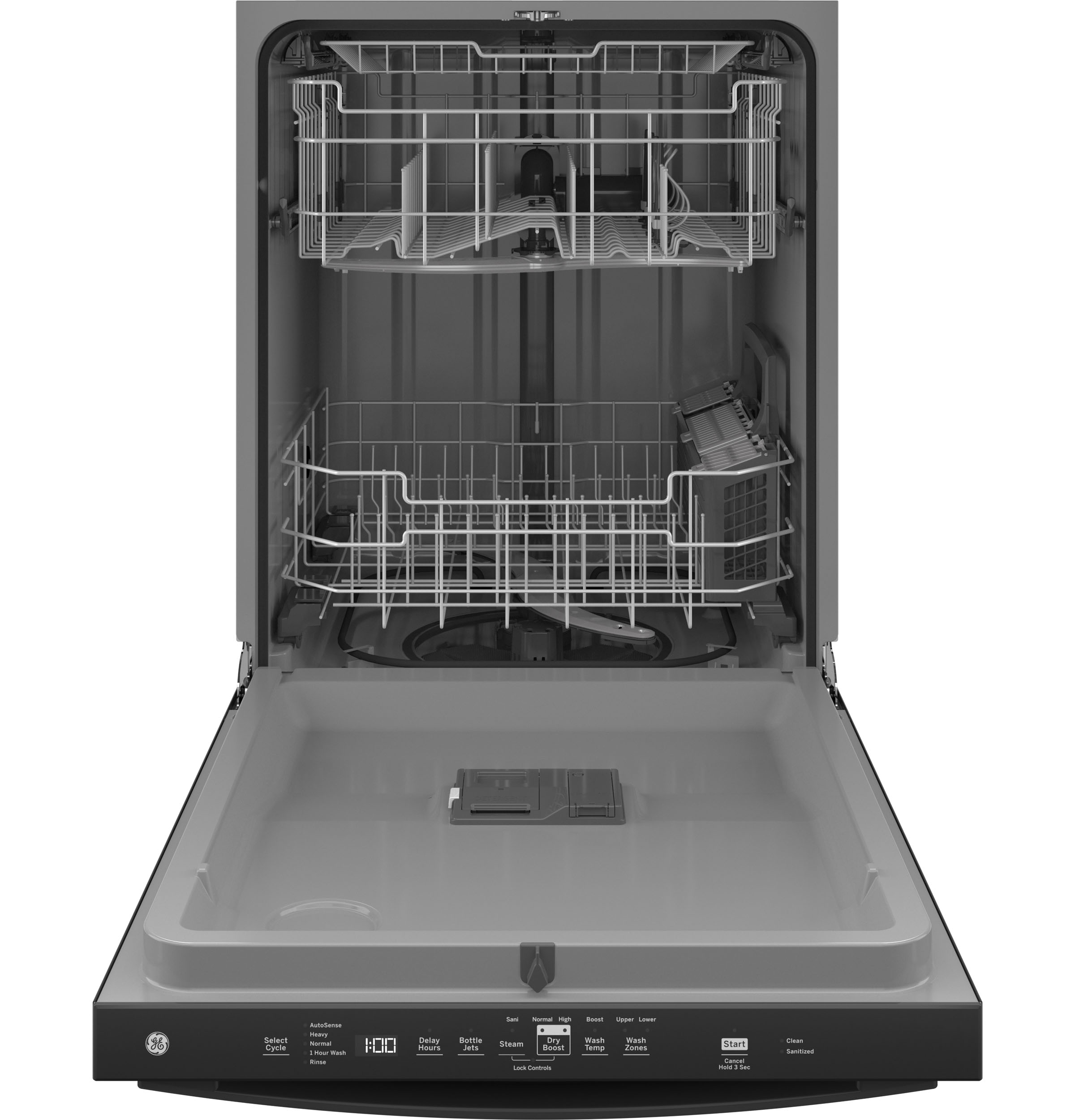 Top Control with Plastic Interior Dishwasher with Sanitize Cycle & Dry Boost view 13