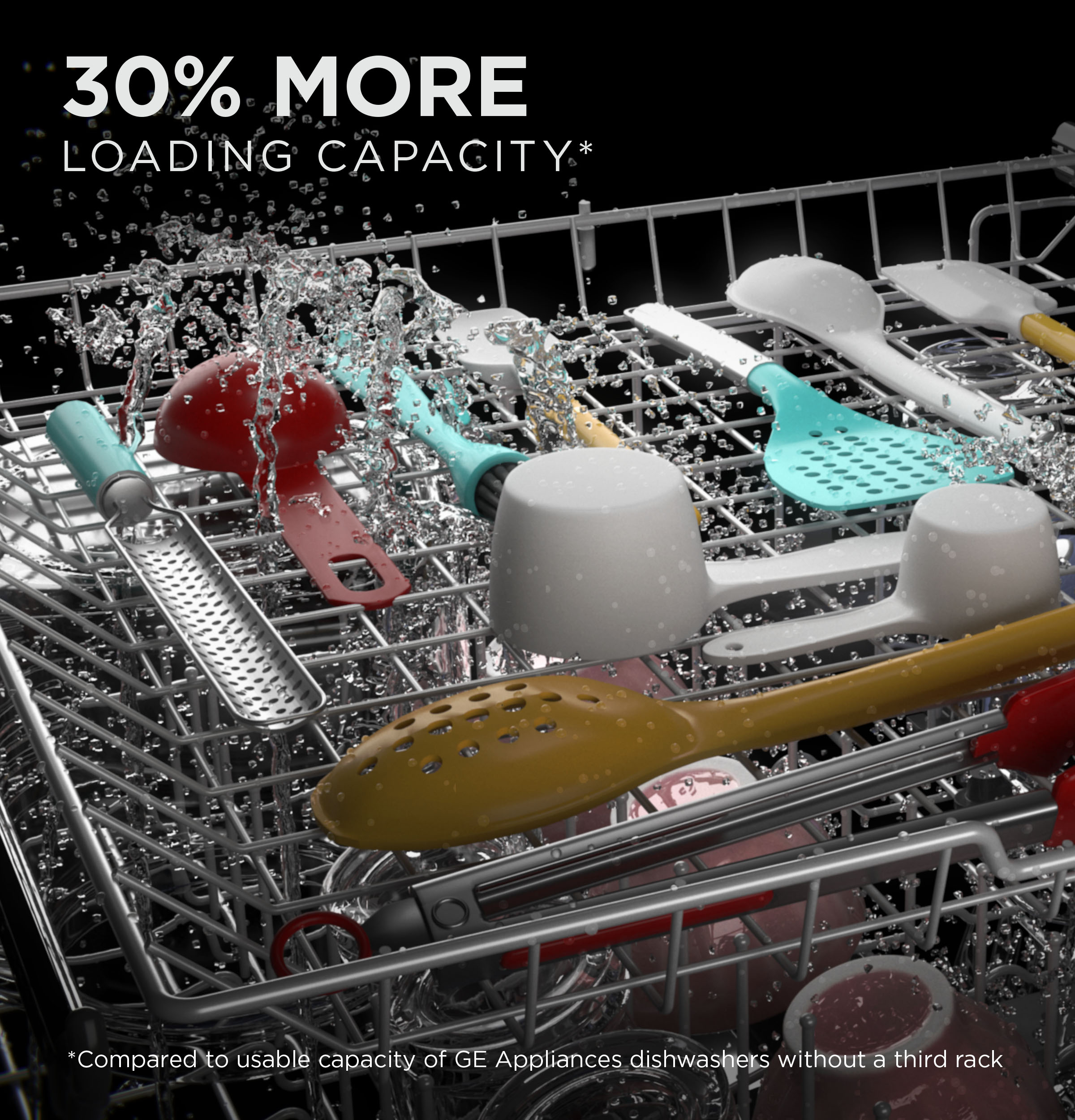 Top Control with Plastic Interior Dishwasher with Sanitize Cycle & Dry Boost view 6