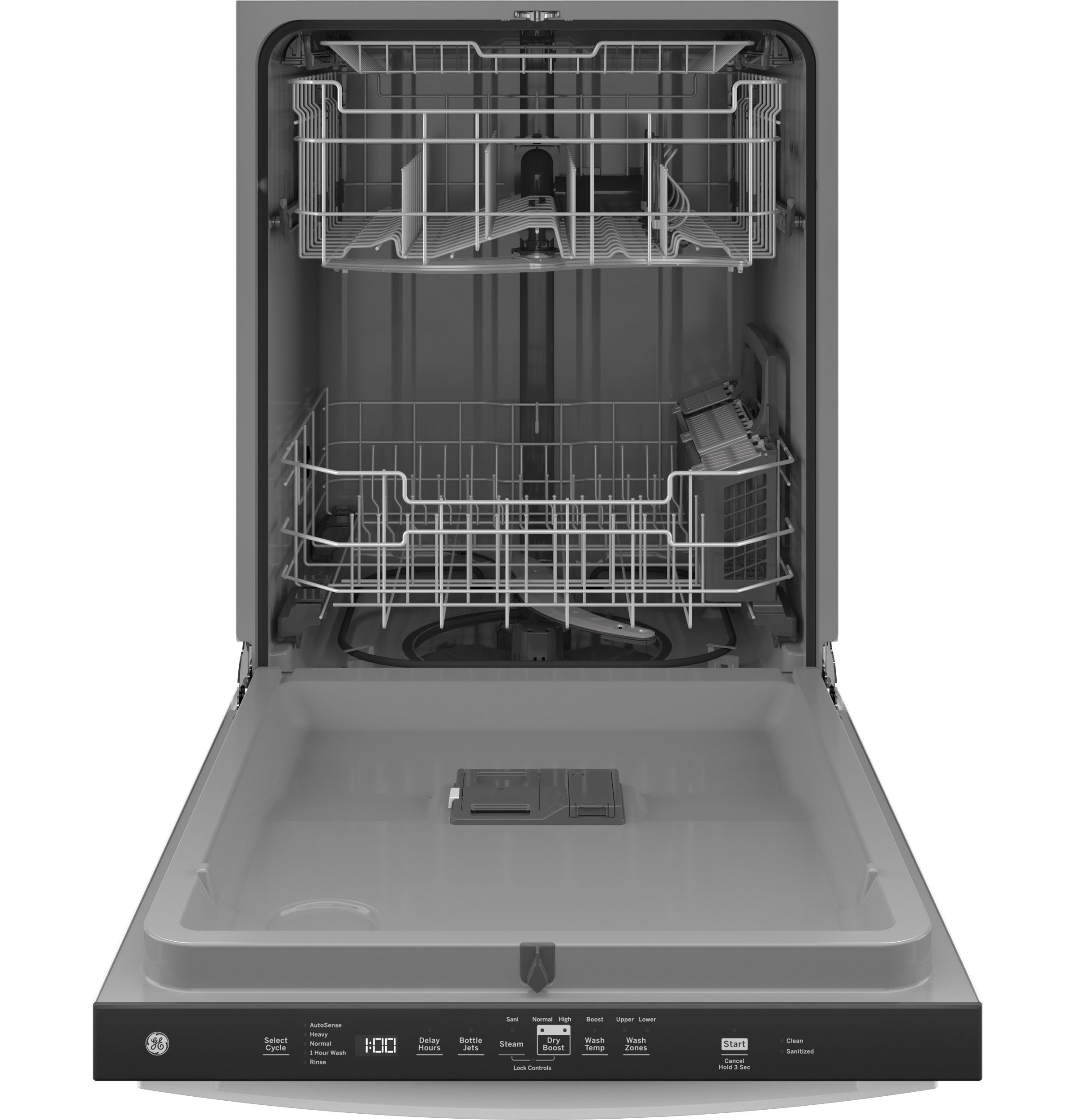 Top Control with Plastic Interior Dishwasher with Sanitize Cycle & Dry Boost view 13
