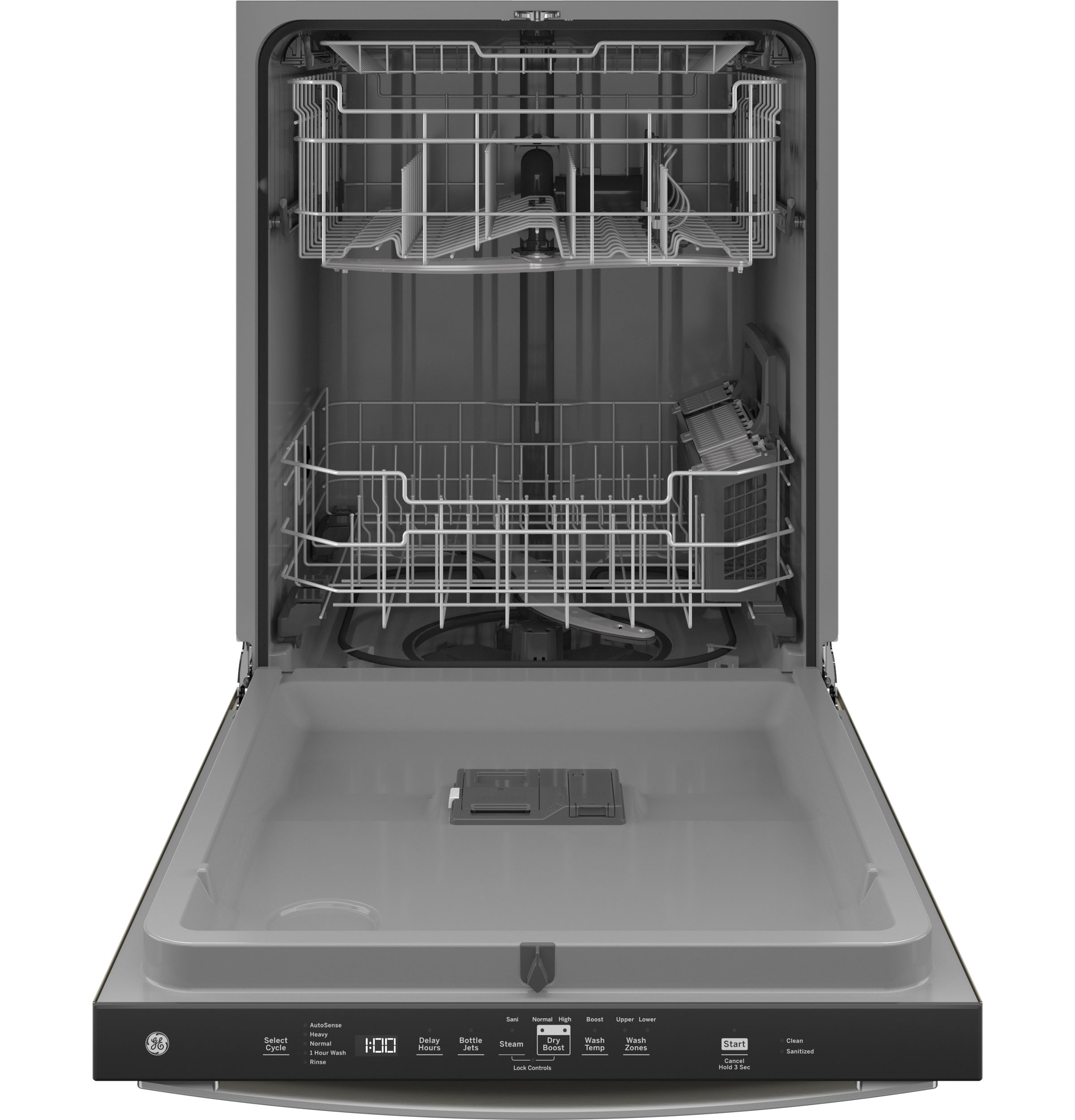 Top Control with Plastic Interior Dishwasher with Sanitize Cycle & Dry Boost view 13