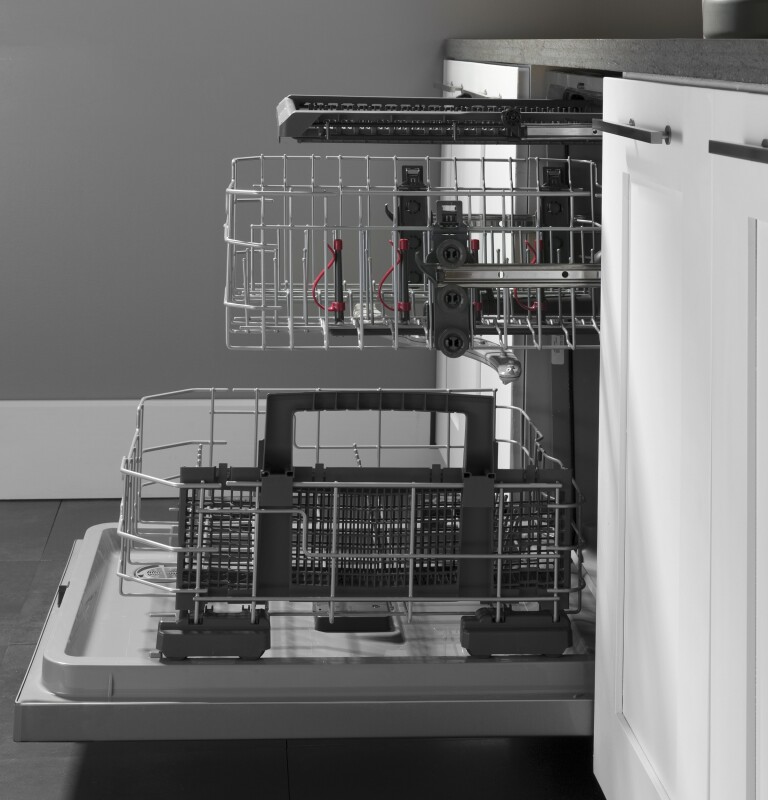 Top Control with Plastic Interior Dishwasher with Sanitize Cycle & Dry Boost GDT630PSMSS