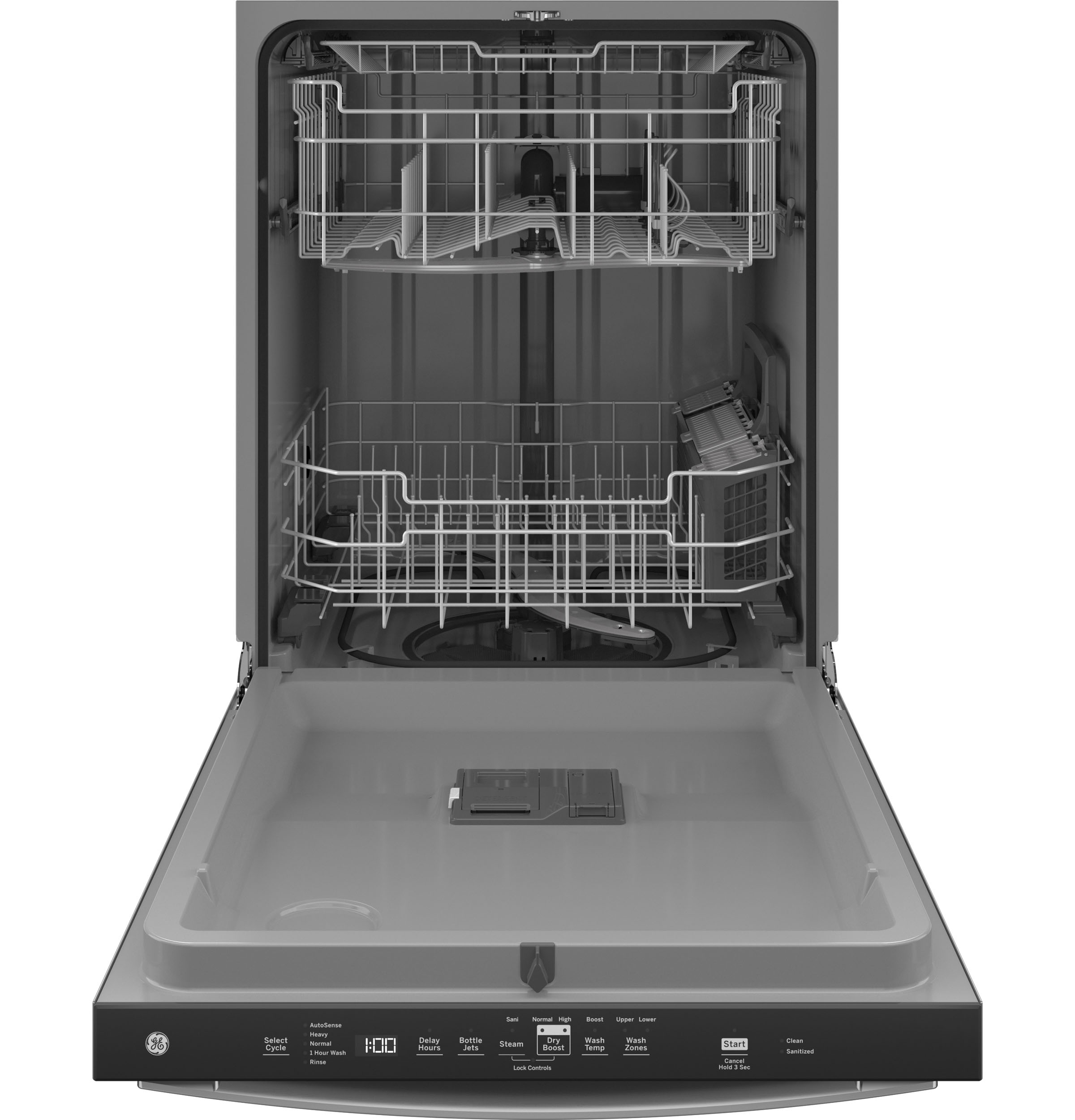 Top Control with Plastic Interior Dishwasher with Sanitize Cycle & Dry Boost view 14