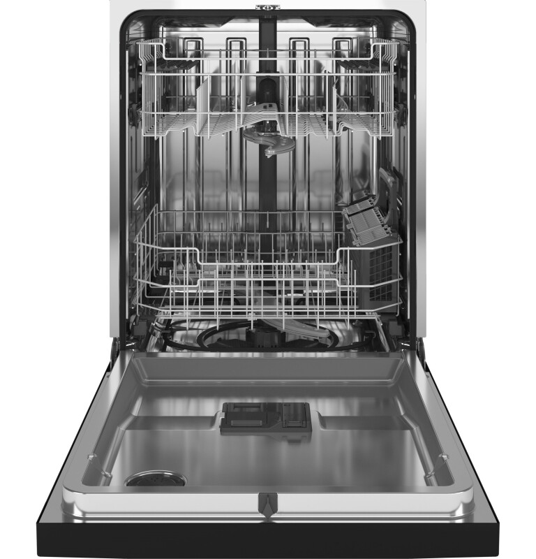 Top Control with Stainless Steel Interior Dishwasher with Sanitize Cycle & Dry Boost with Fan Assist GDT645SFNDS