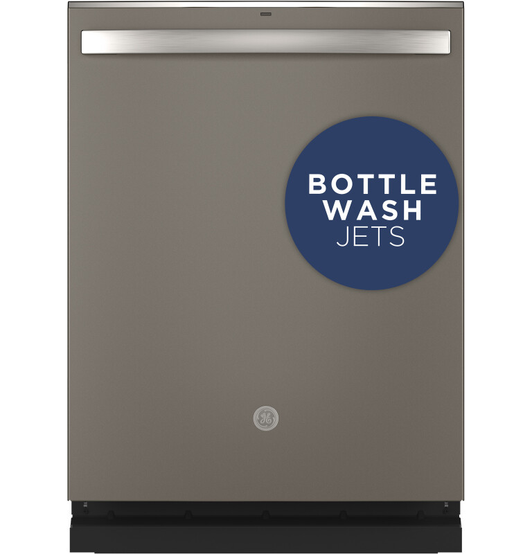 Top Control with Stainless Steel Interior Dishwasher with Sanitize Cycle & Dry Boost with Fan Assist GDT645SMNES