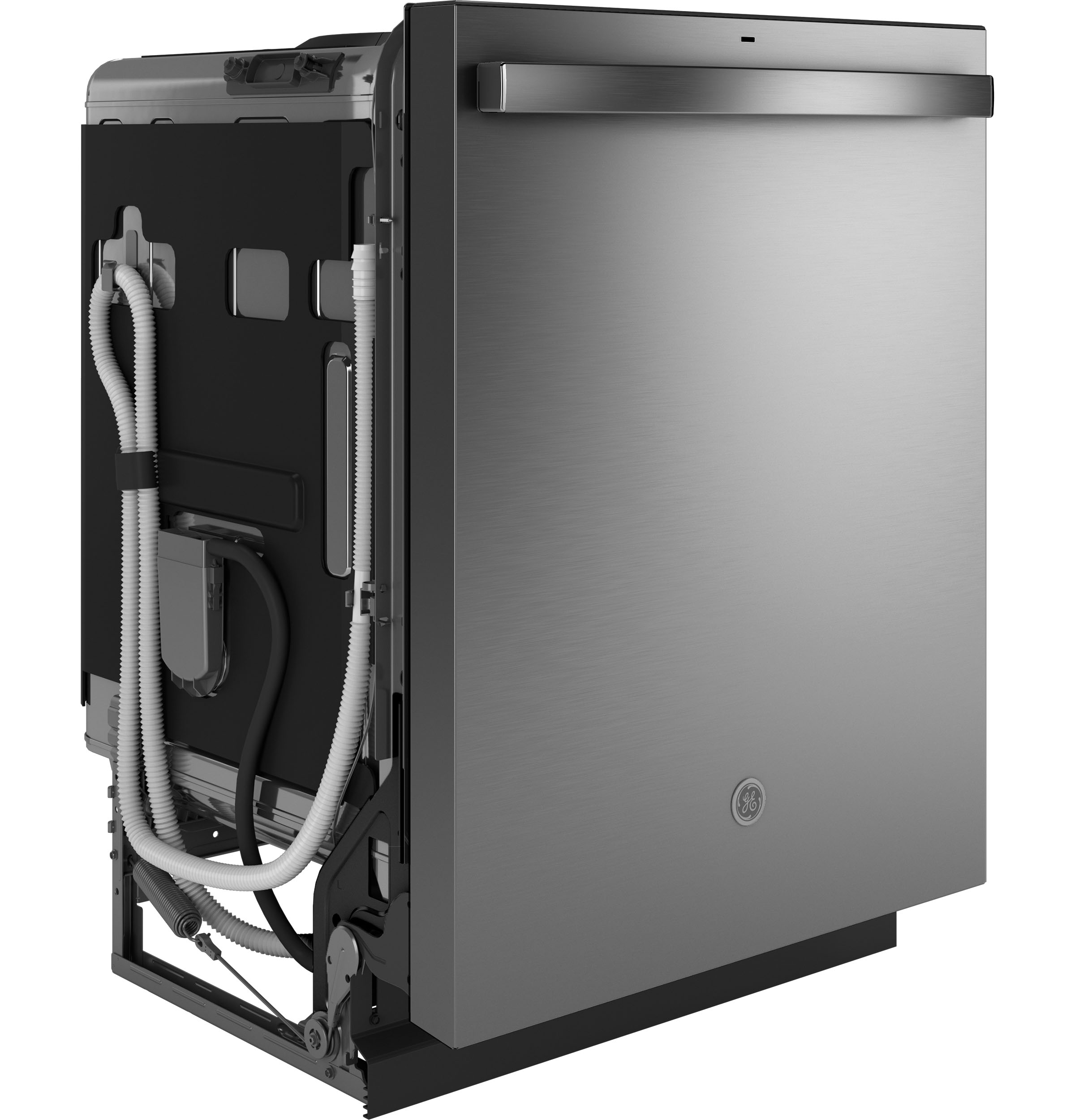 Fingerprint Resistant Top Control with Stainless Steel Interior Dishwasher with Sanitize Cycle view 6