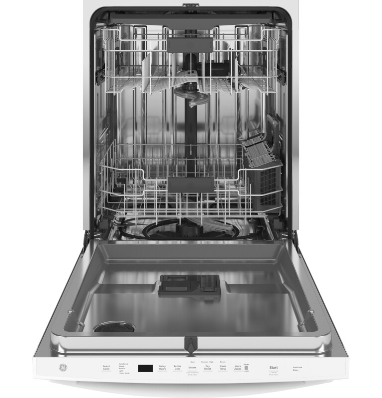 Top Control with Stainless Steel Interior Dishwasher with Sanitize Cycle & Dry Boost with Fan Assist GDT665SGNWW