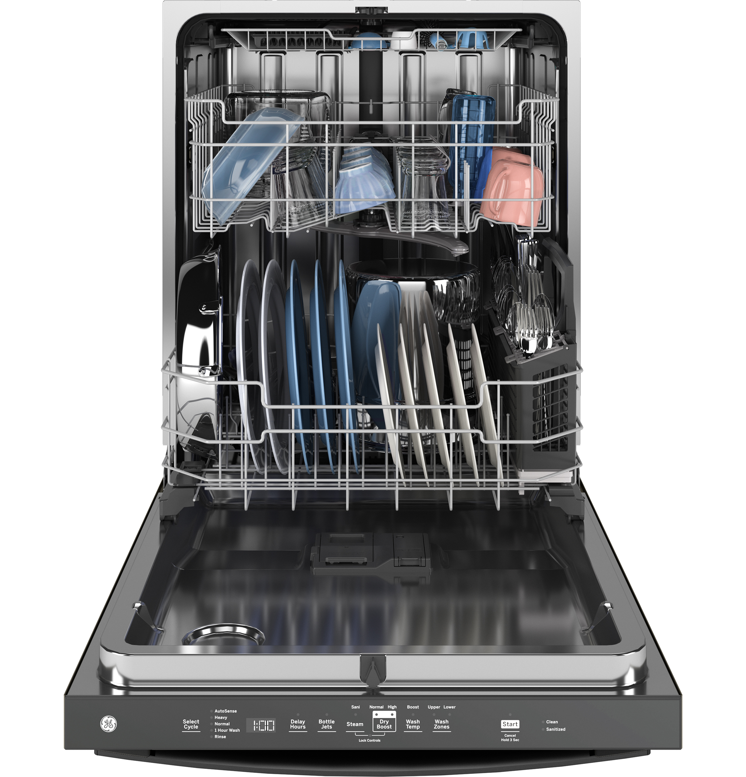 Top Control with Stainless Steel Interior Dishwasher with Sanitize Cycle view 17
