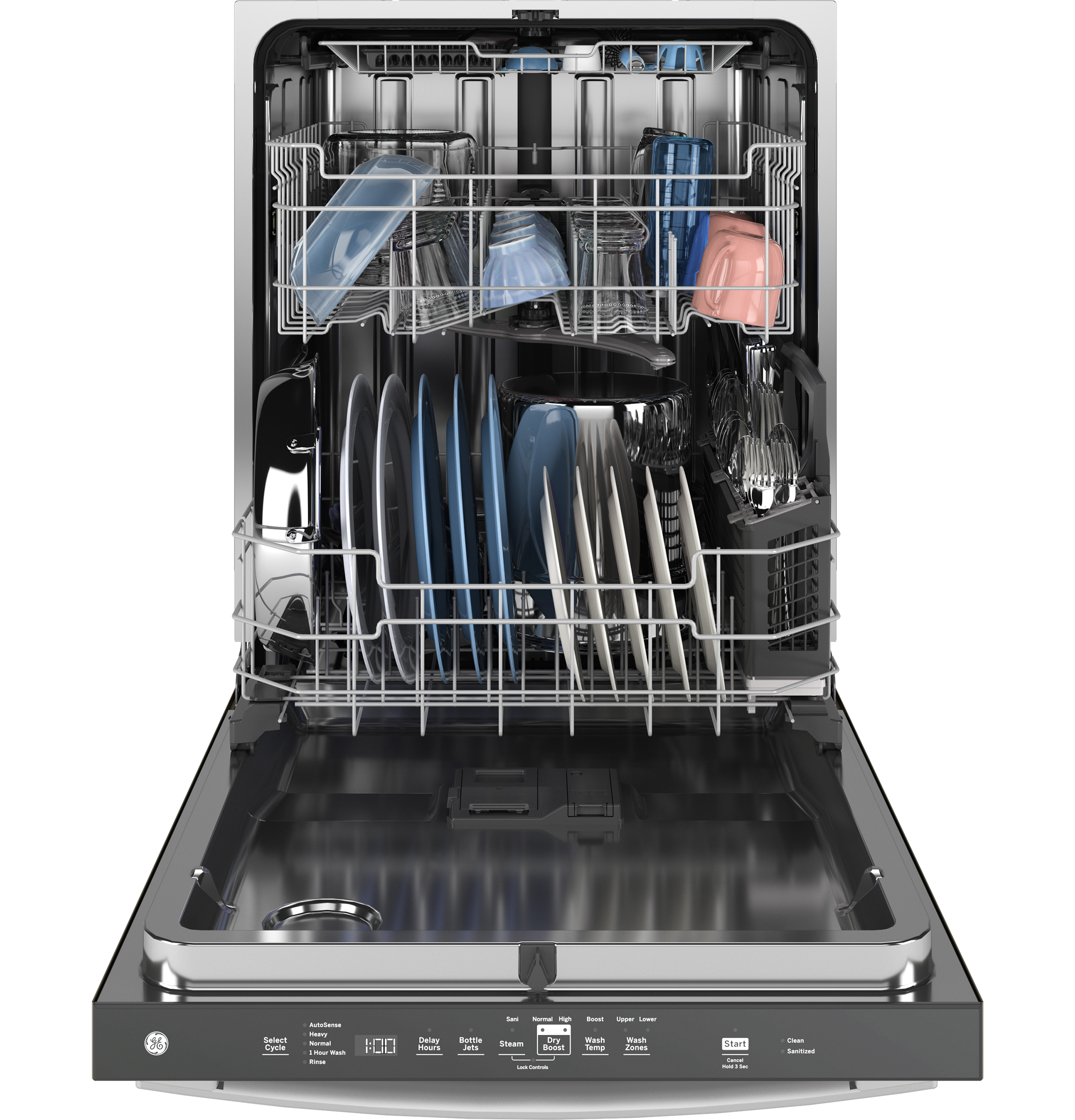Top Control with Stainless Steel Interior Dishwasher with Sanitize Cycle view 31
