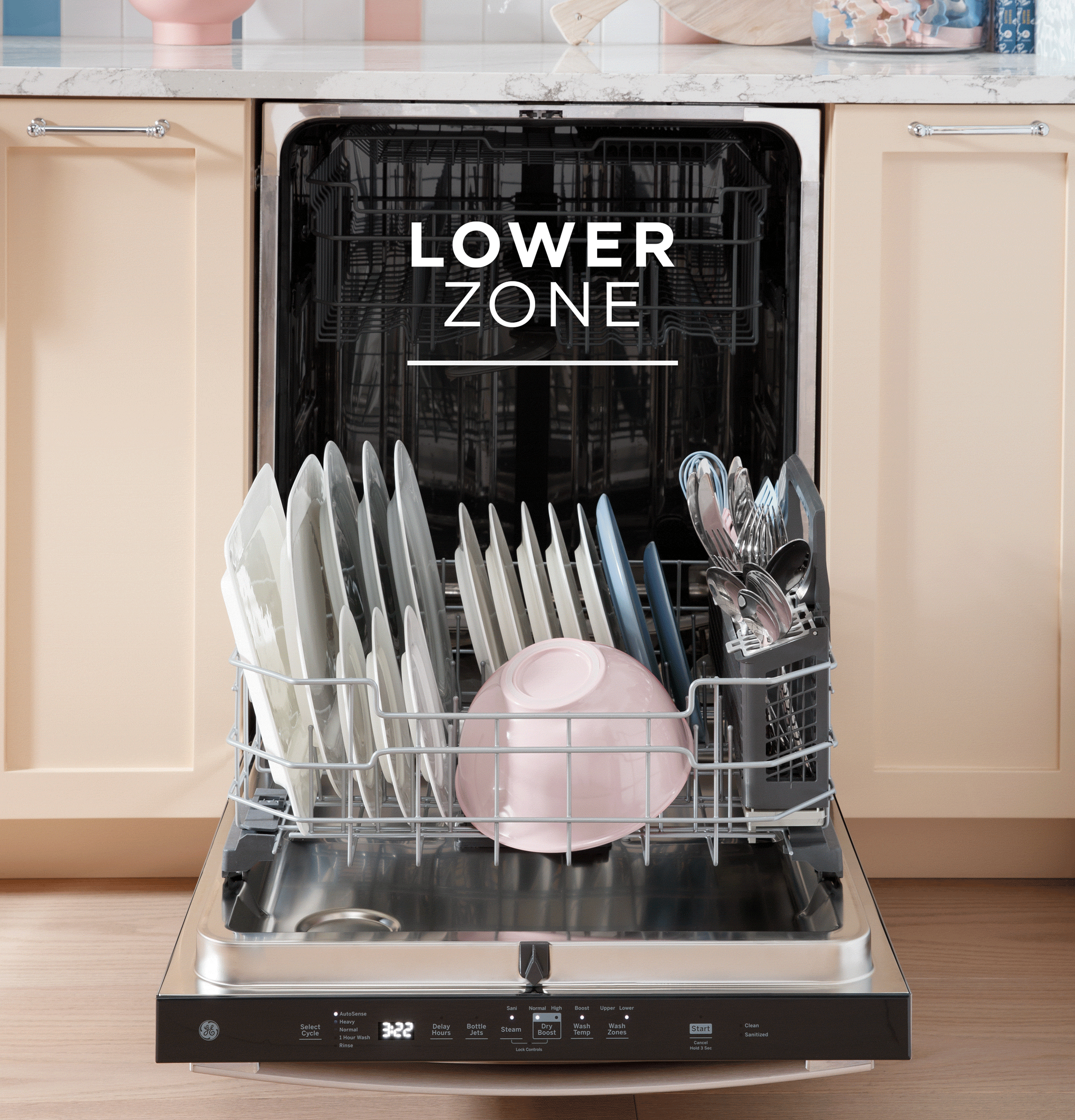 Top Control with Stainless Steel Interior Dishwasher with Sanitize Cycle view 15
