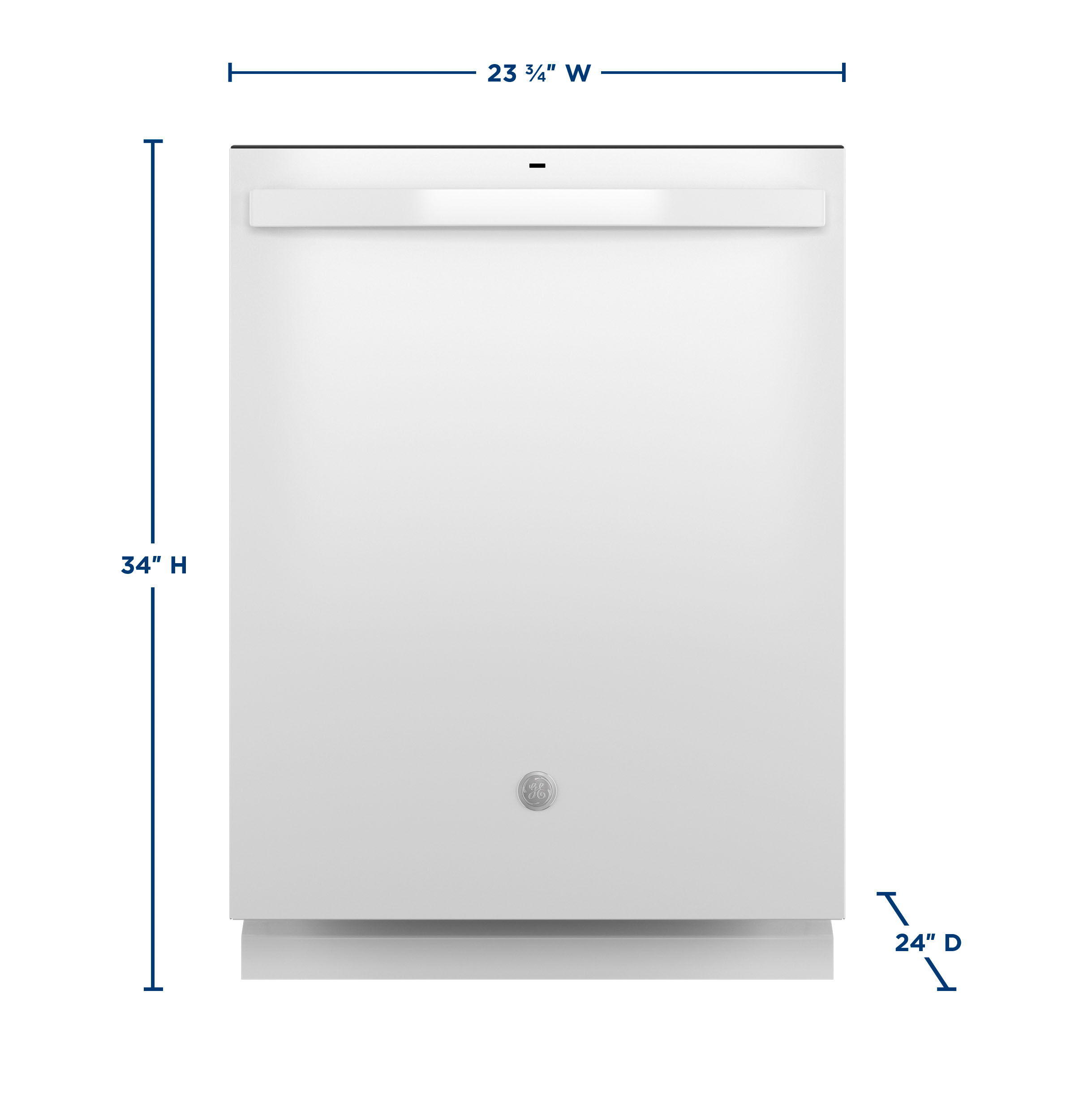Top Control with Stainless Steel Interior Dishwasher with Sanitize Cycle view 3