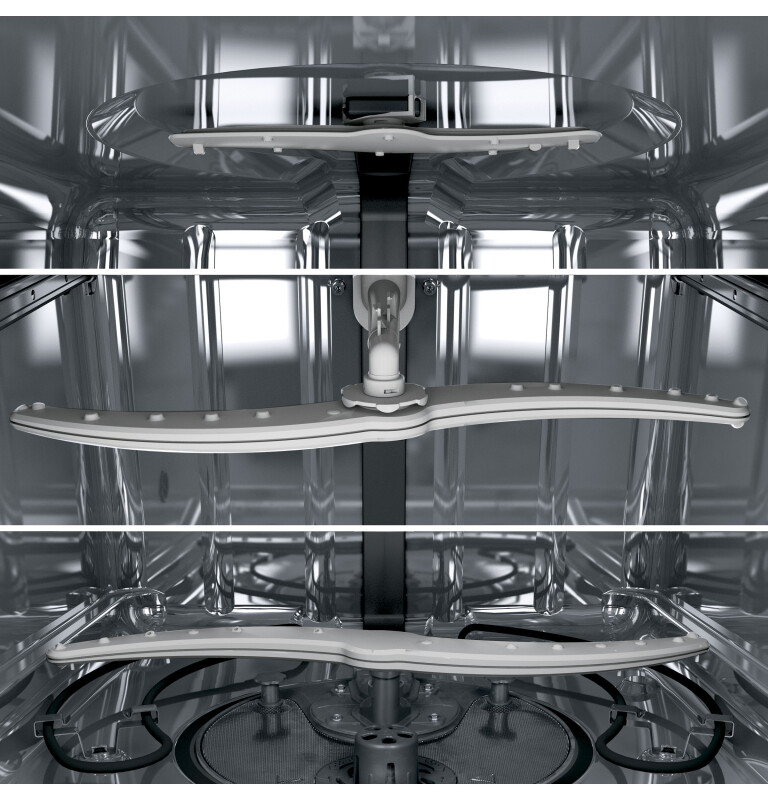 Stainless Steel Interior Dishwasher with Hidden Controls view 3