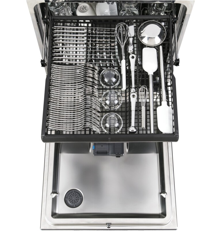 Stainless Steel Interior Dishwasher with Hidden Controls GDT695SSJSS