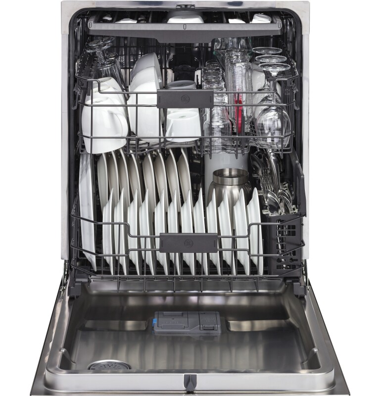 Stainless Steel Interior Dishwasher with Hidden Controls GDT695SSJSS