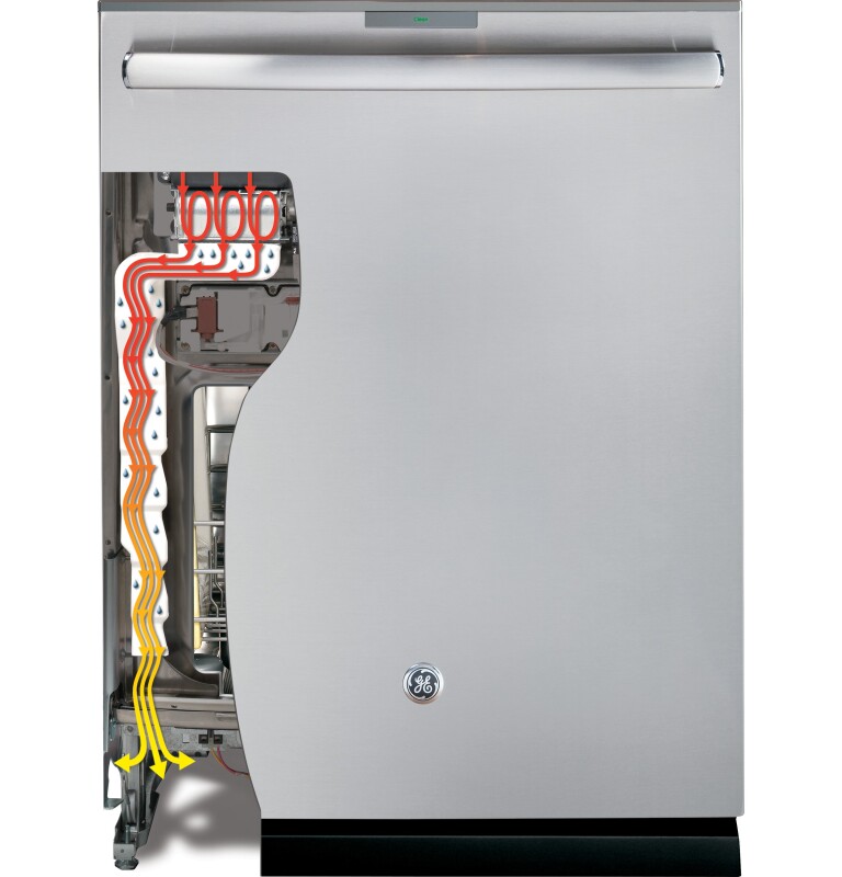Stainless Steel Interior Dishwasher with Hidden Controls GDT695SSJSS