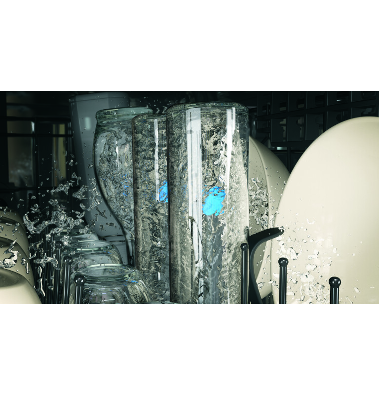 Stainless Steel Interior Dishwasher with Hidden Controls GDT720SSFSS