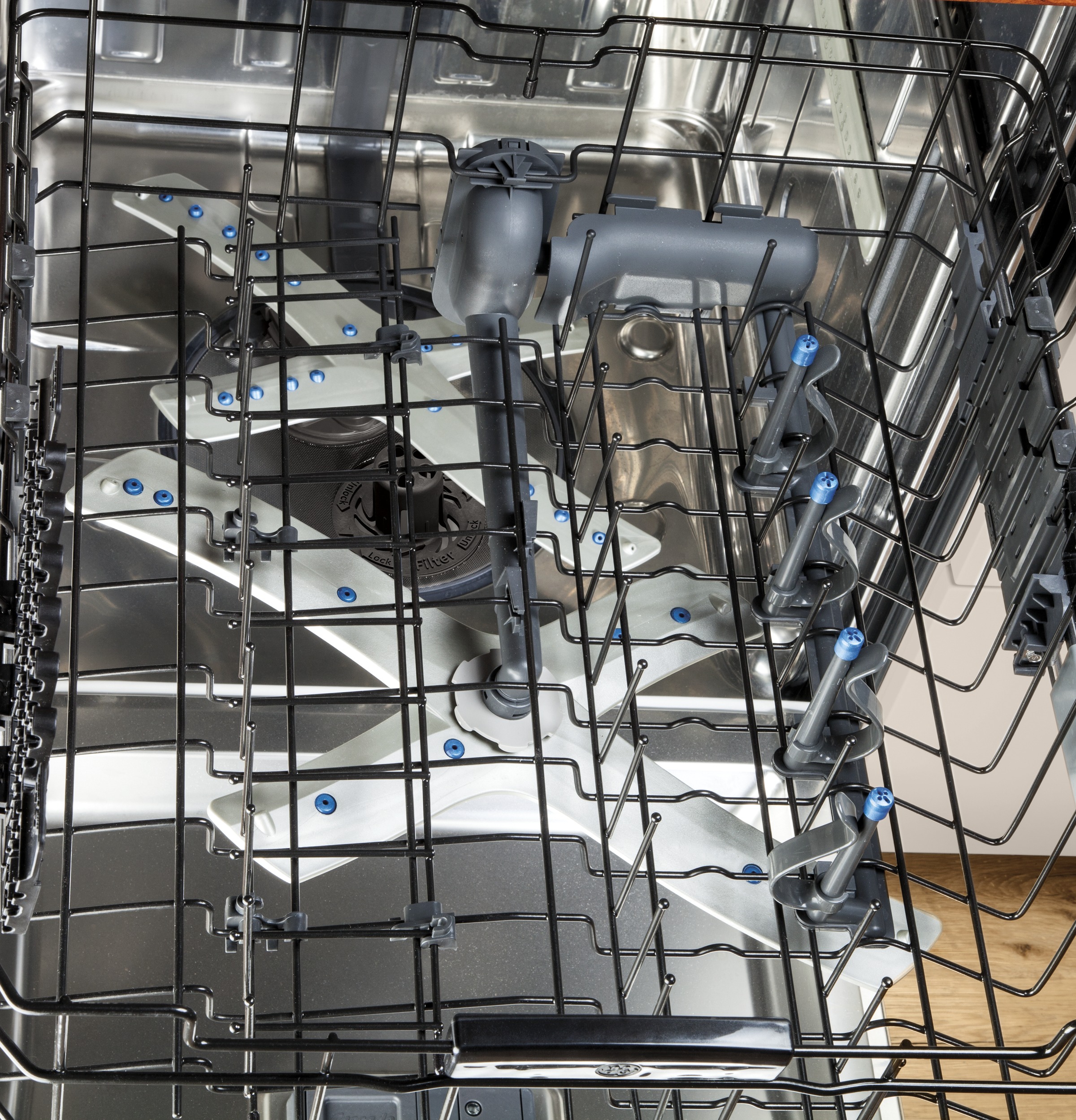 Stainless Steel Interior Dishwasher with Hidden Controls GDT740SIFII