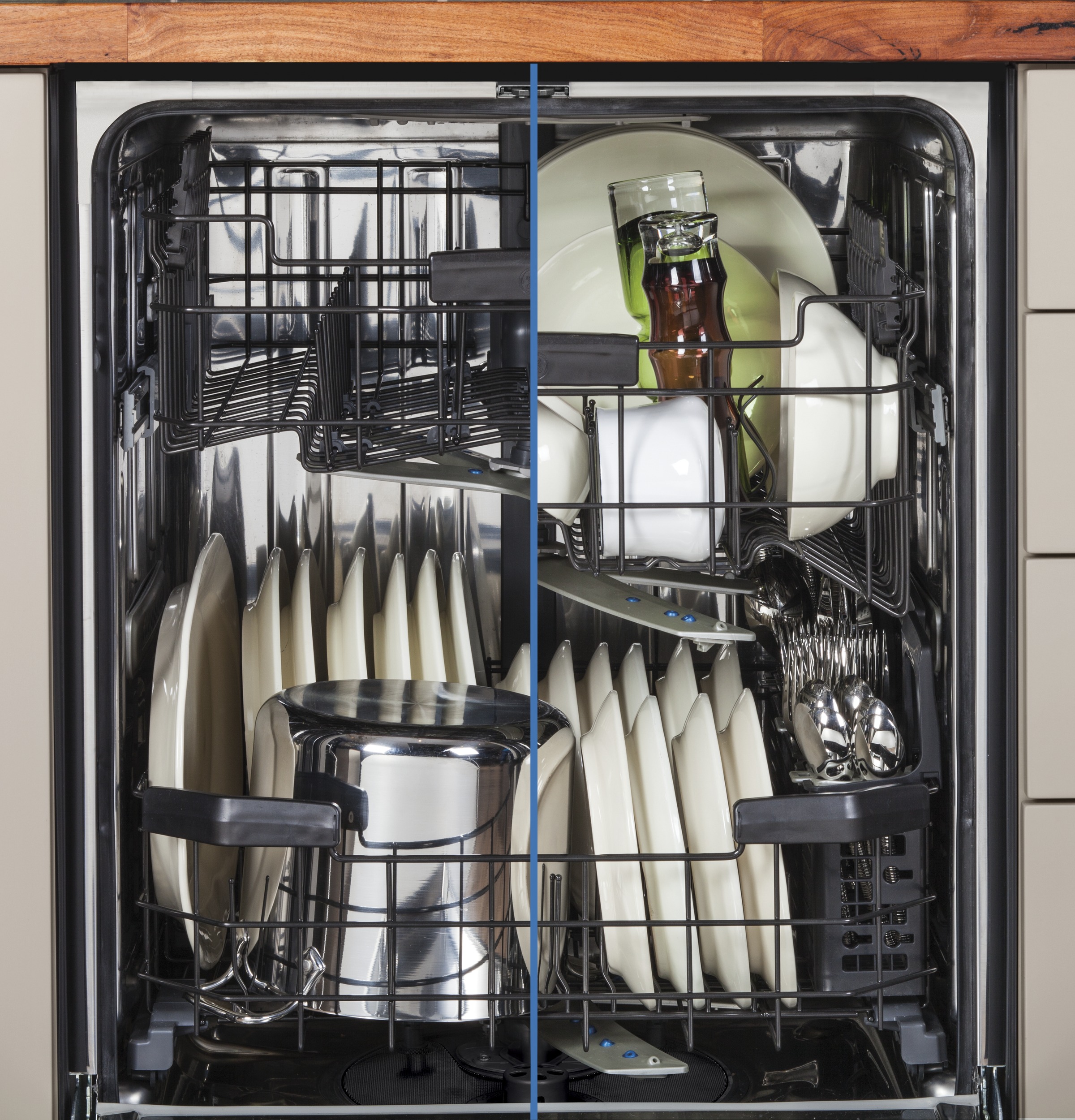 Stainless Steel Interior Dishwasher with Hidden Controls GDT740SIFII