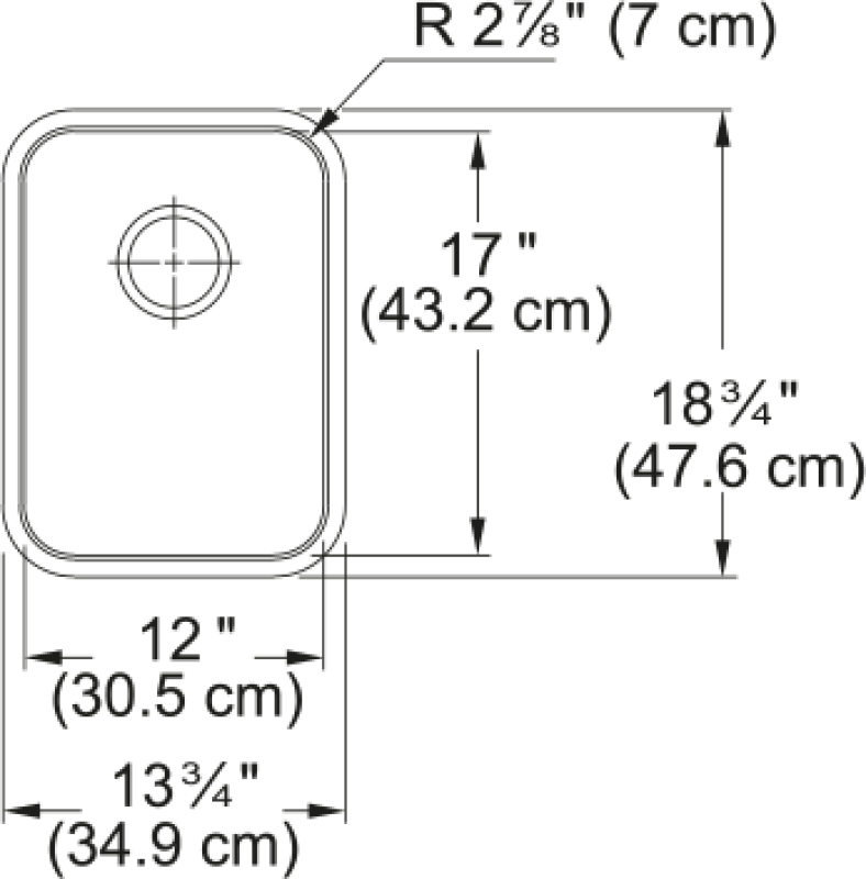 Grande Undermount Sink view 2