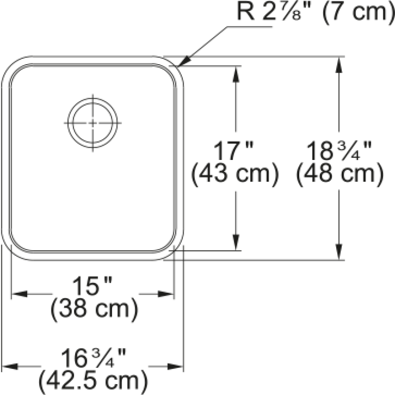 Grande Undermount Sink view 2