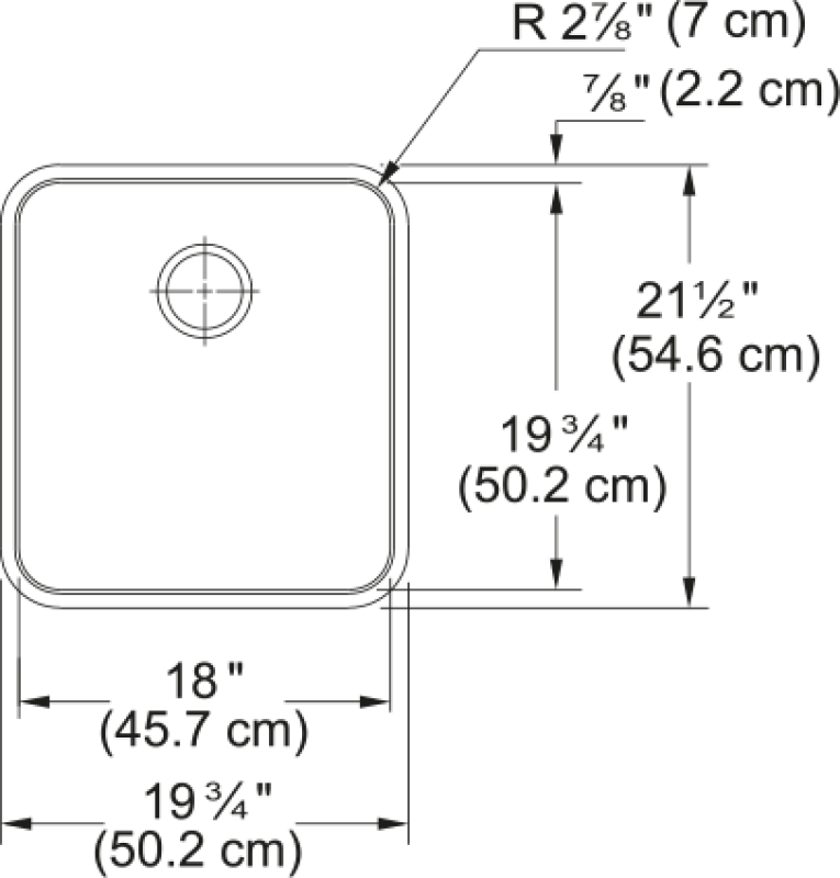 Grande Undermount Sink view 2